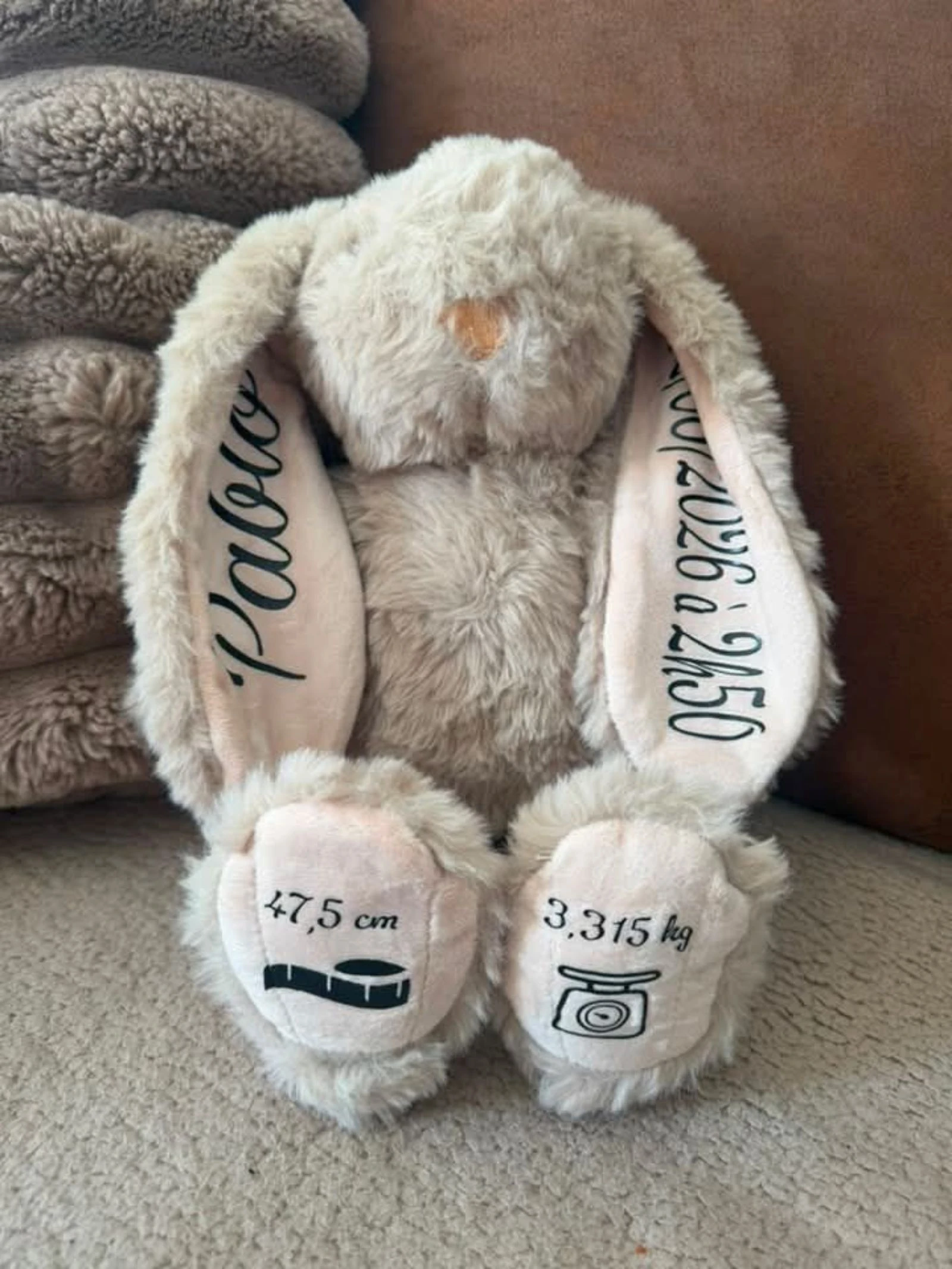 Plush rabbit – photo 3